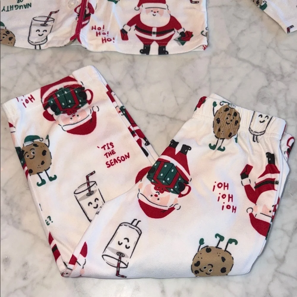 Carter's Holiday Pajama Set Bundle - Red and White 4T